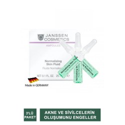 Janssen Normalizing Skin Fluid Yağlı / Akneli Cilt Ampul 3'lü Paket