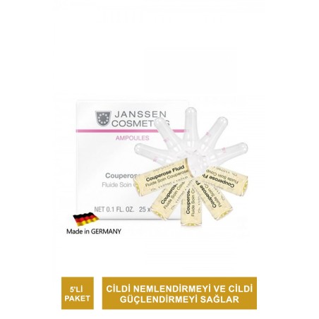 Janssen Couperose Fluid Kızarıklık Ve Hassas Cilt Ampul 5'li Paket