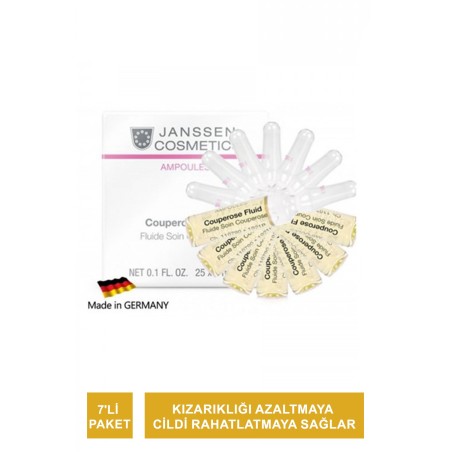 Janssen Couperose Fluid Kızarıklık Ve Hassas Cilt Ampul 7'li Paket