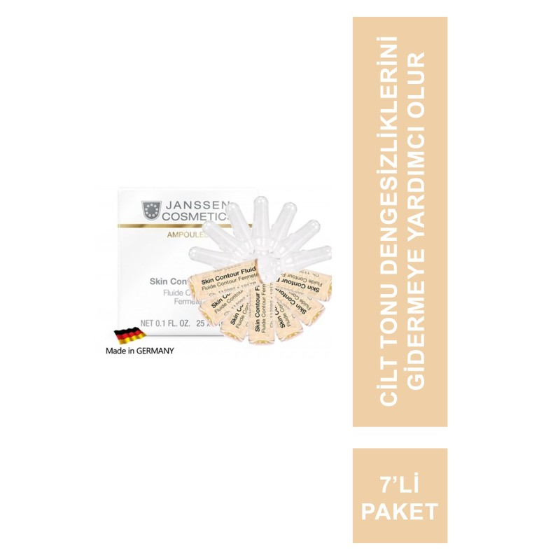Janssen Skin Contour Fluid Cilt Toparlayıcı Ampul 7'li Paket