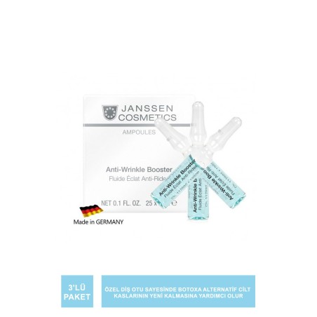 Janssen Anti-Wrinkle Botox Etkisi Ampul 3'lü Paket