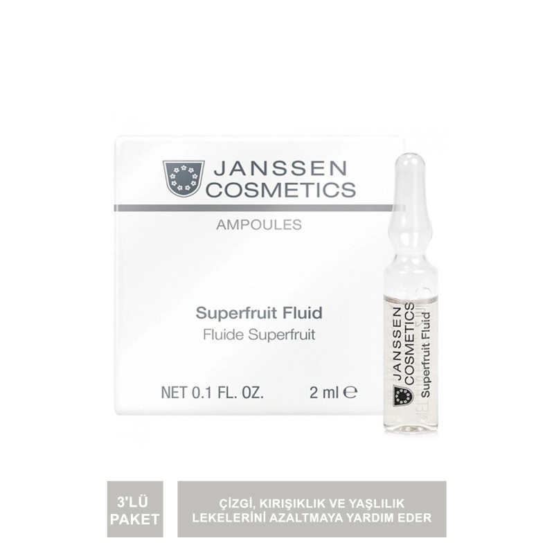 Janssen Superfruit Fluid Ampul 3'lü Paket