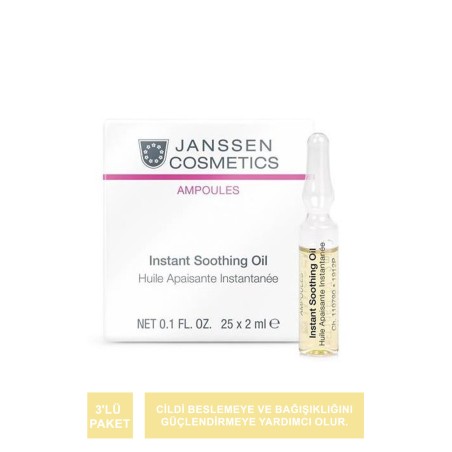 Janssen Instant Soothing Oil Ampul 3'lü Paket