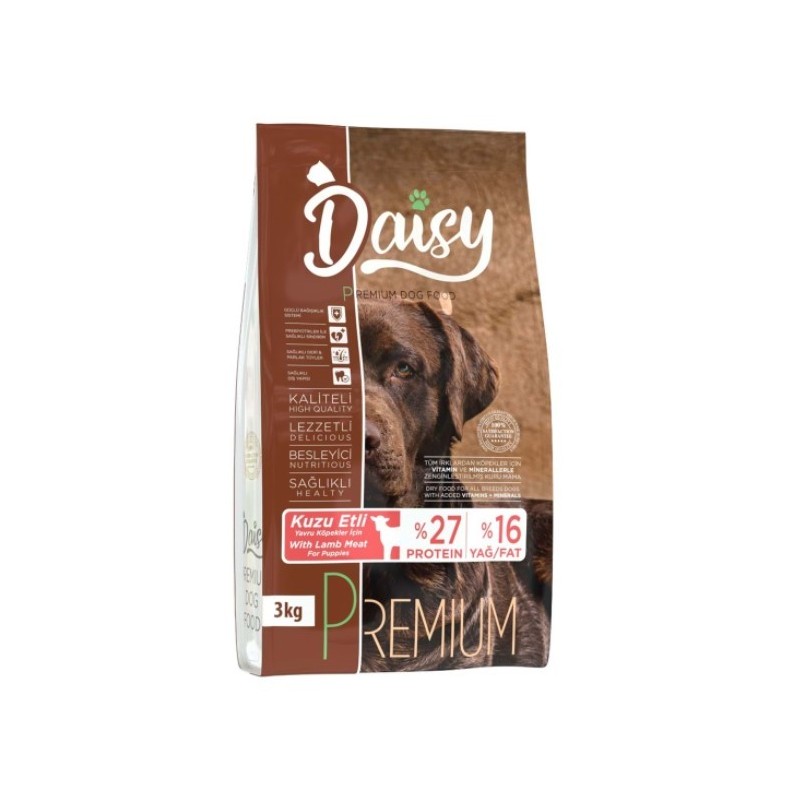 Daisy Premium Kuzu Etli Yavru Köpek Maması 3 Kg