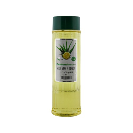Aloe Veralı Limon Kolonyası 400 Ml. %6 Saf Aloe Vera Içerikli