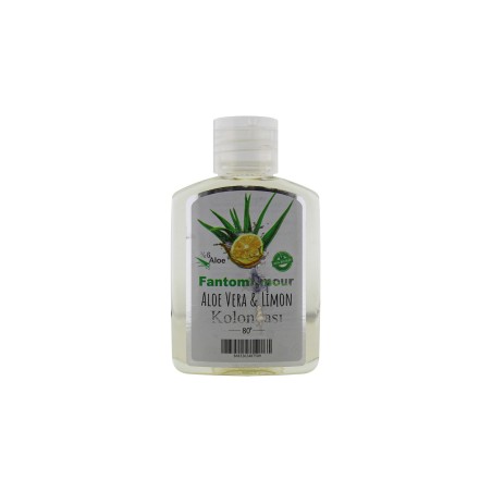 Aloe Veralı Limon Kolonyası 100 Ml. %6 Saf Aloe Vera Içerikli
