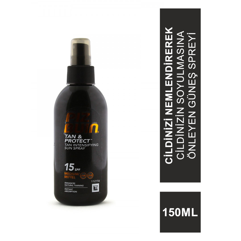Piz Buin Spf 15 Bronzluğu Uzatıcı Güneş Spreyi 150 ml