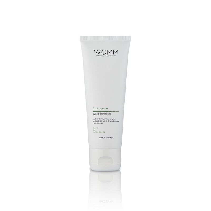 Womm Foot Cream ( Ayak Bakım Kremi ) 75 ml Womm Foot Cream ( Ayak Bakım Kremi ) 75 ml