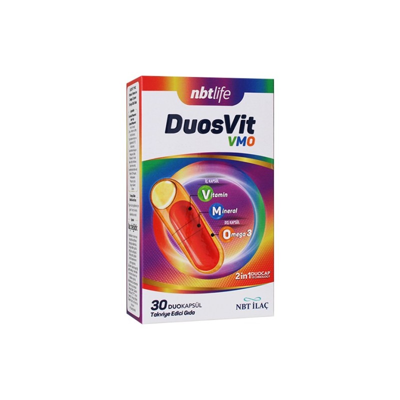 Nbt Life Duosvit VMO 30 Kapsül Nbt Life Duosvit VMO 30 Kapsül