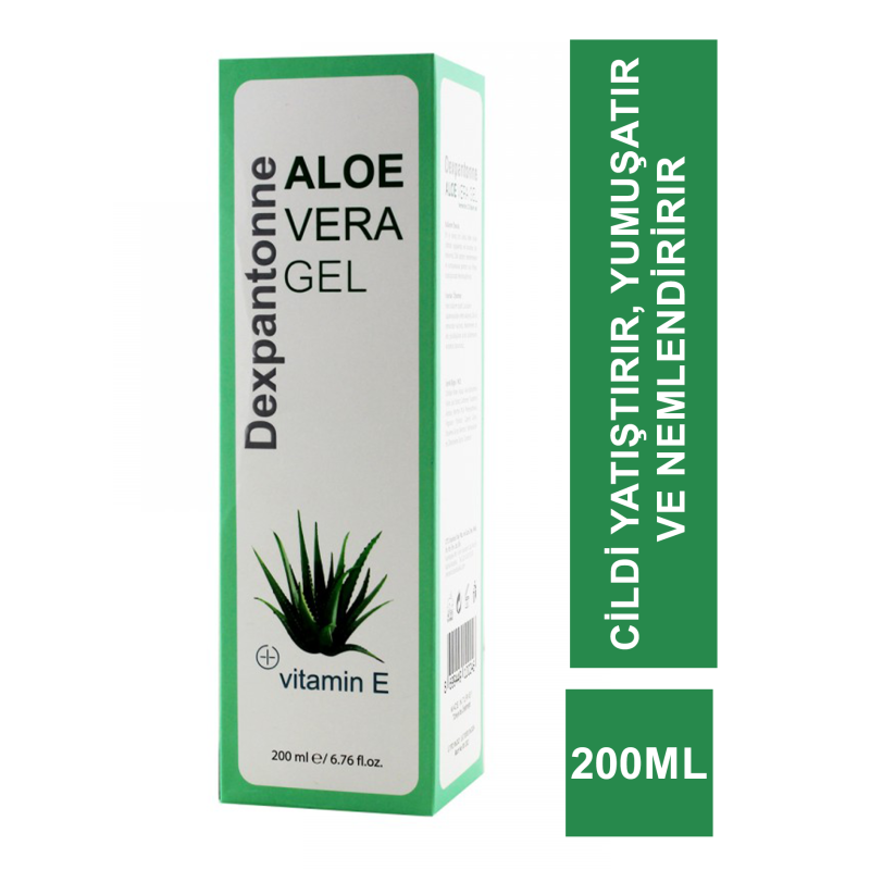Dexpantonne Aloe Vera Gel+E Vitamini 200 ml (S.K.T 06-2024) Dexpantonne Aloe Vera Gel+E Vitamini 200 ml (S.K.T 06-2024)