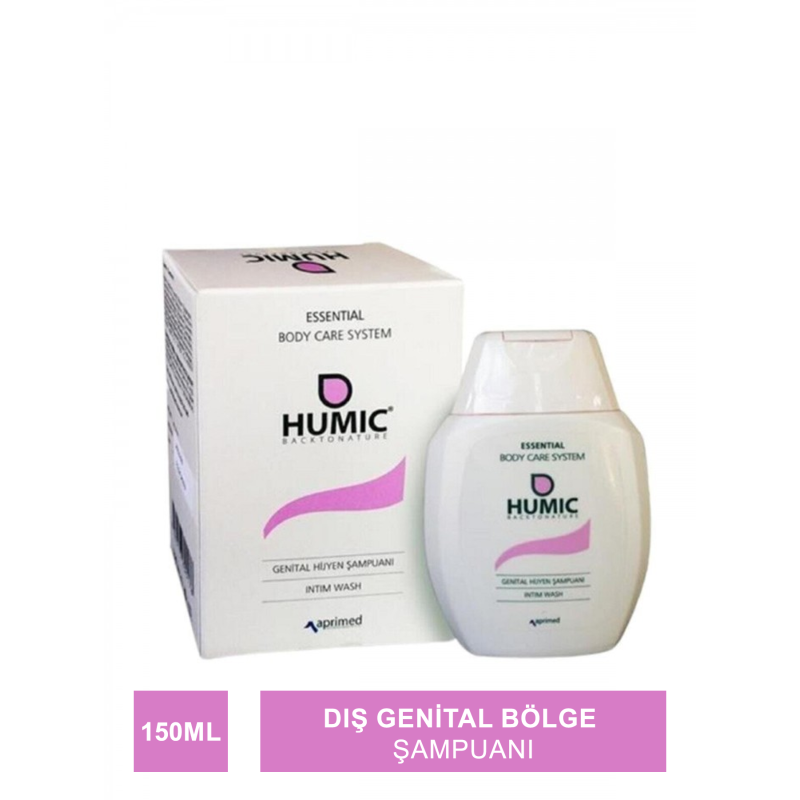Humic Intım Wash Dış Genital Bölge Şampuanı 150 ml