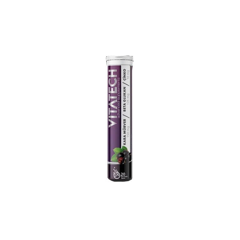 Vitatech Karamürver Efervesan Tablet 20 Adet Vitatech Karamürver Efervesan Tablet 20 Adet