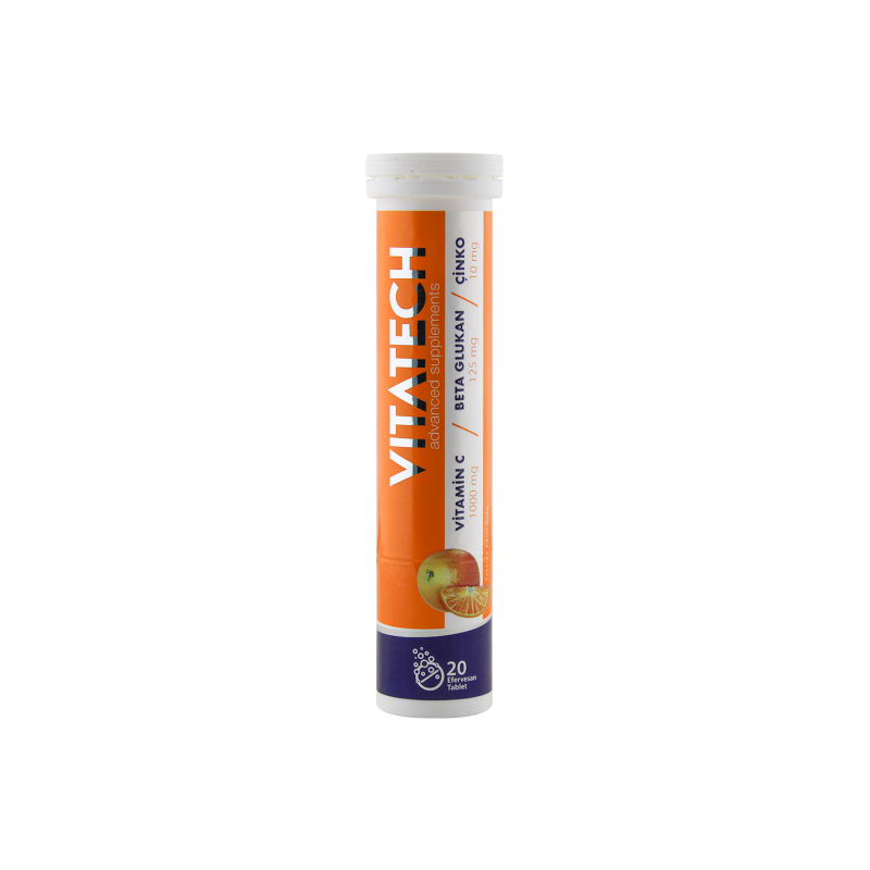Vitatech C Vitamini Efervesan Tablet 20 Adet
