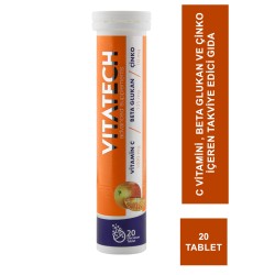 Vivatech C Vitamini Efervesan Tablet 20 Adet