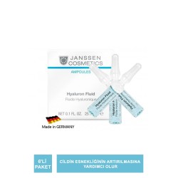 Janssen Hyaluron Fluid Hyarülonik Asit Ampul 6'lü Paket