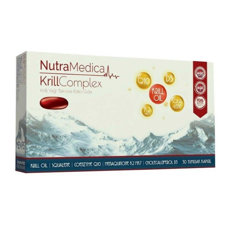 NutraMedica Krill Complex 30 Kapsül NutraMedica Krill Complex 30 Kapsül