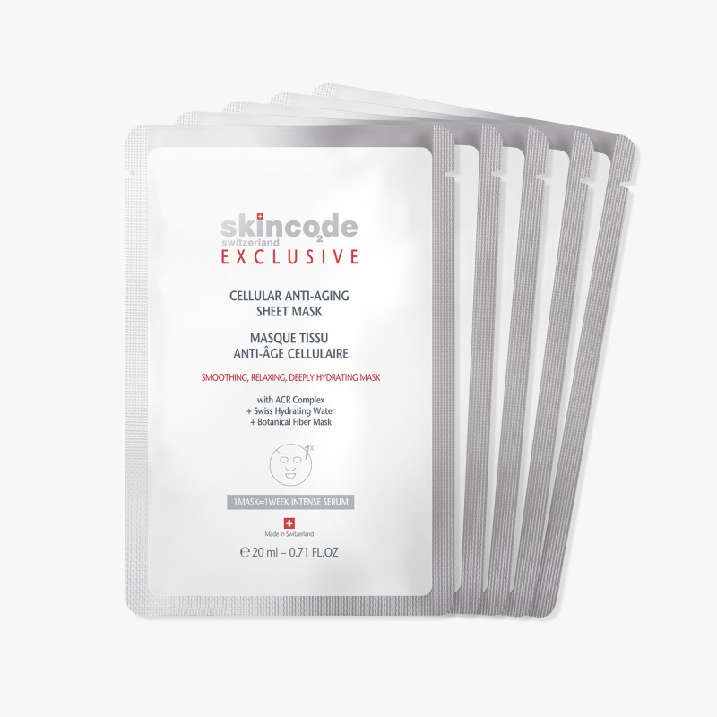 Skincode Cellular Anti Aging Sheet Mask 5 x 20 ml