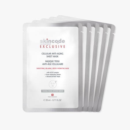 Skincode Cellular Anti Aging Sheet Mask 5 x 20 ml