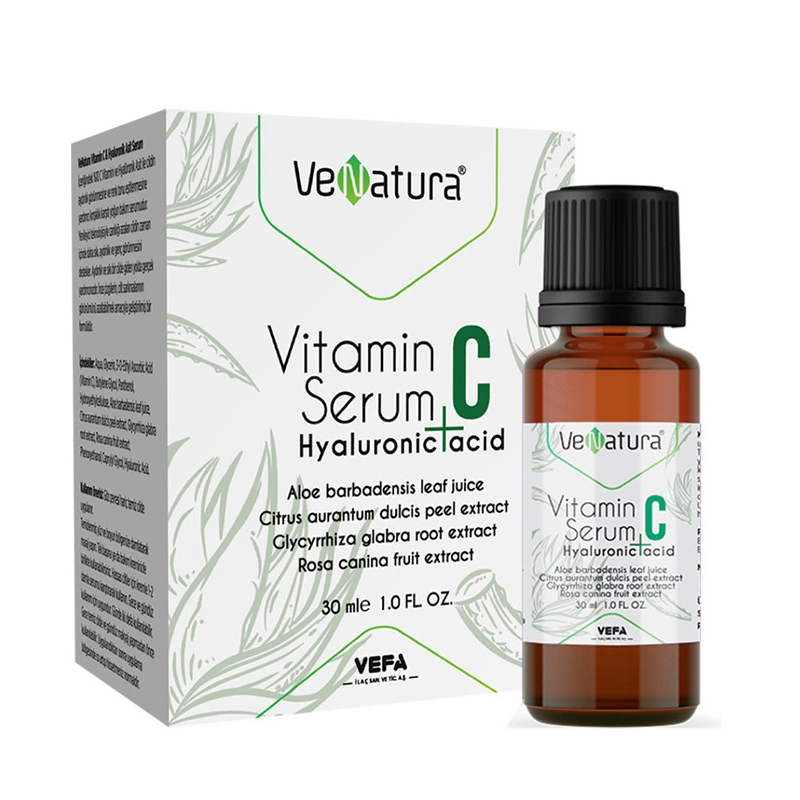 Venatura Vitamin C + Hyaluronic Acid Cilt Bakım Serumu 30 ml Venatura Vitamin C + Hyaluronic Acid Cilt Bakım Serumu 30 ml