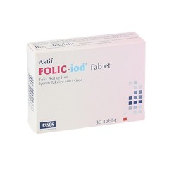 Aktif Folic - İod 30 Tablet