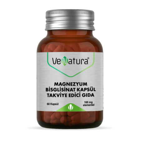 VeNatura Magnezyum Bisglisinat Takviye Edici Gıda 60 Tablet