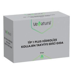 VeNatura Tip 1 Hidrolize Balık Kollajeni Takviye Edici Gıda 30 Saşe