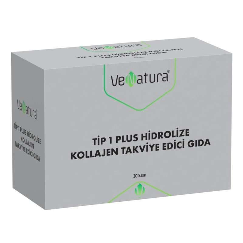 VeNatura Tip 1 Hidrolize Balık Kollajeni Takviye Edici Gıda 30 Saşe VeNatura Tip 1 Hidrolize Balık Kollajeni Takviye Edici Gıda 30 Saşe