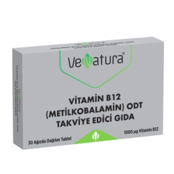 VeNatura Metilkobalamin ODT Takviye Edici Gıda 30 Tablet
