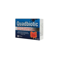 Quadbiotic Probiyotik 20 Kapsül