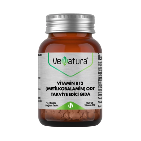 Venatura Vitamin B12 Odt Takviye Edici Gıda 90 Tablet