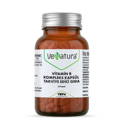VeNatura Vitamin B Kompleks Kapsül Takviye Edici Gıda 30 Kapsül