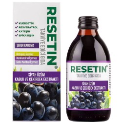 Resetin Siyah Üzüm Kabuk ve Çekirdek Ekstraktı 250 ml