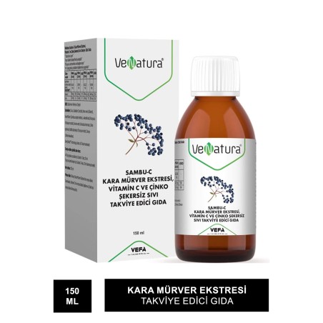 VeNatura Sambu-C Kara Mürver Ekstresi Takviye Edici Gıda 150 ml