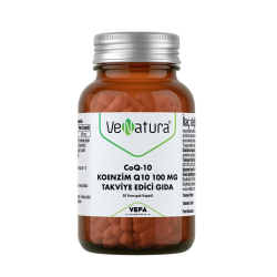 Venatura CoQ-10 Koenzim Q10 100 mg Takviye Edici Gıda 30 Kapsül