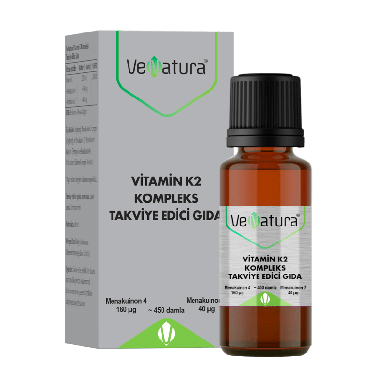 Venatura K2 Kompleks Takviye Edici Gıda 20 ml
