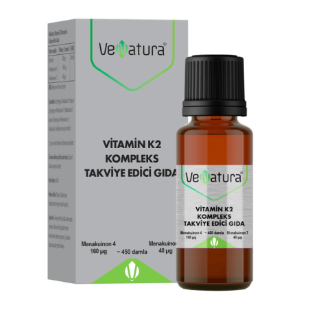 Venatura K2 Kompleks Takviye Edici Gıda 20 ml