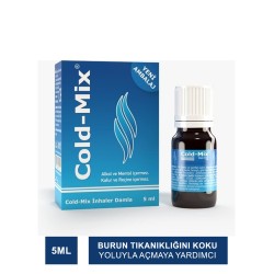 Cold Mix İnhaler Damla Mavi 5 ml (S.K.T 11-2025)