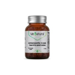 VeNatura Astaksantin Takviye Edici Gıda 12 mg 30 Yumuşak Kapsül