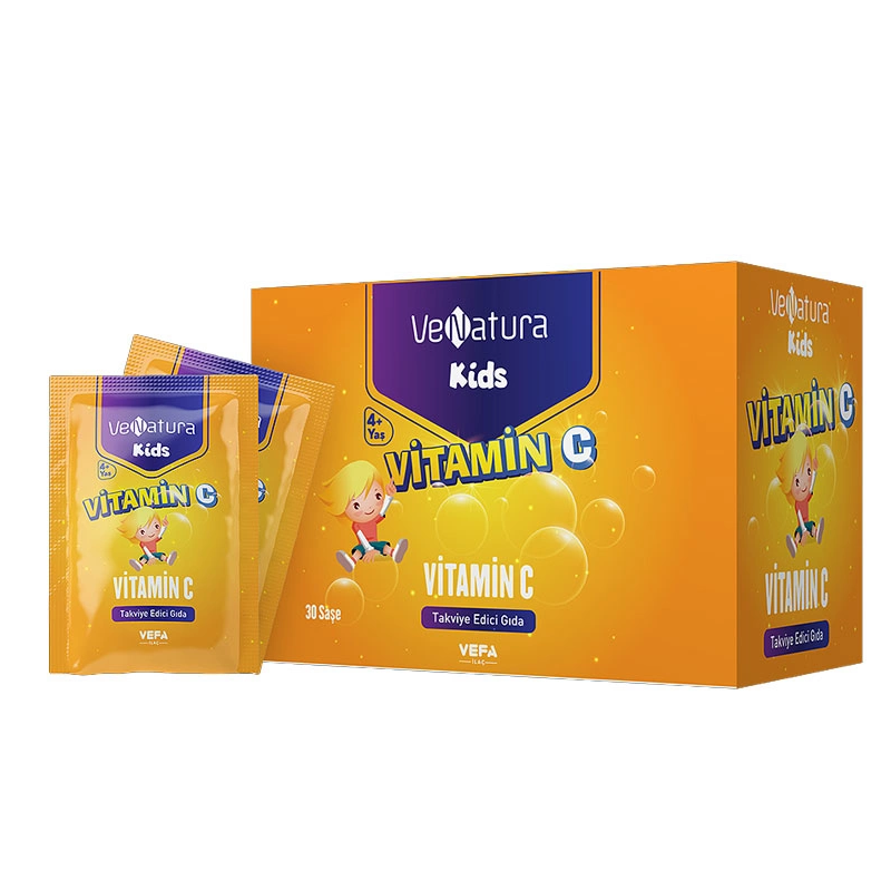 VeNatura Kids Vitamin C Takviye Edici Gıda 30 Saşe VeNatura Kids Vitamin C Takviye Edici Gıda 30 Saşe