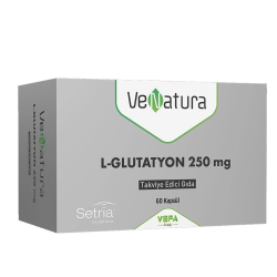 VeNatura L-Glutatyon 250 mg Takviye Edici Gıda 60 Yumuşak Kapsül