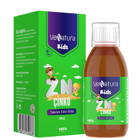 VeNatura Kids Çinko Takviye Edici Gıda 100 ml