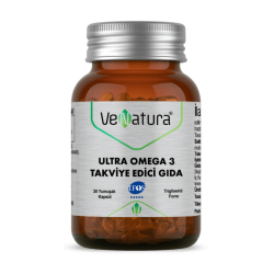 VeNatura Ultra Omega 3 Takviye Edici Gıda 30 Kapsül