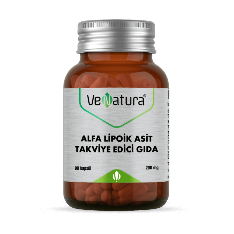 VeNatura Alfa Lipoik Asit Takviye Edici Gıda 90 Kapsül VeNatura Alfa Lipoik Asit Takviye Edici Gıda 90 Kapsül