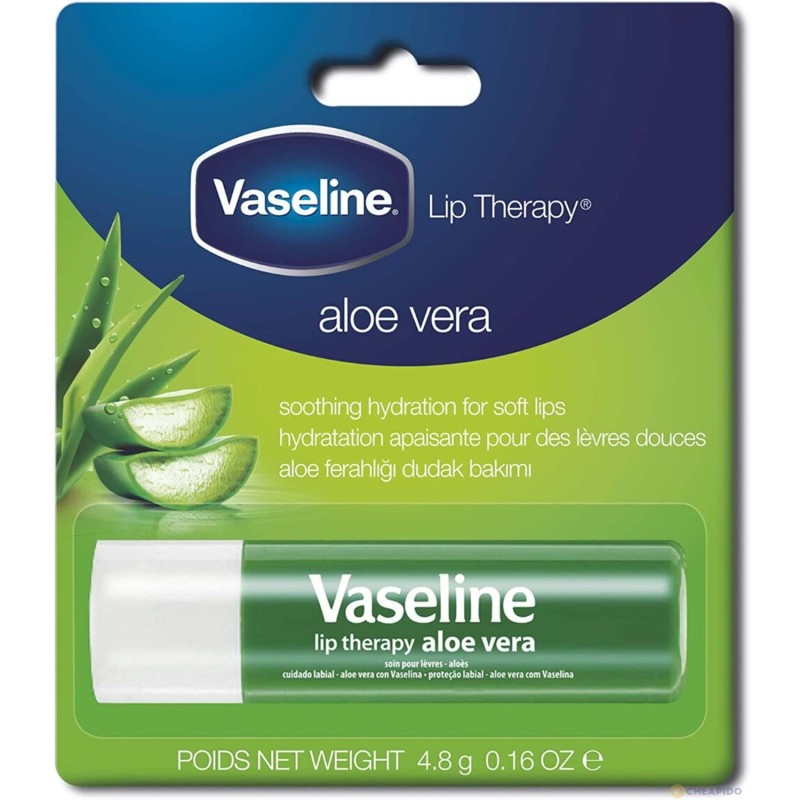 Vaseline Aloe Vera Lip Care ( Aloe Veralı Dudak Bakım Kremi ) 4,8 gr Vaseline Aloe Vera Lip Care ( Aloe Veralı Dudak Bakım Kremi ) 4,8 gr
