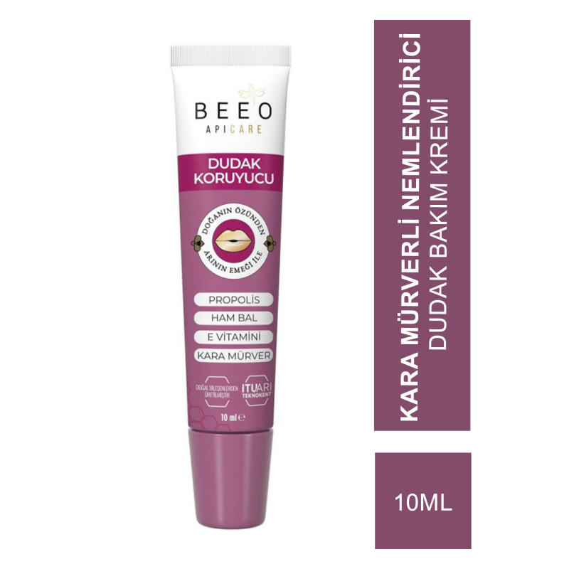 Beeo Up Nemlendirici Kara Mürverli Dudak Koruyucu 10 ml Beeo Up Nemlendirici Kara Mürverli Dudak Koruyucu 10 ml