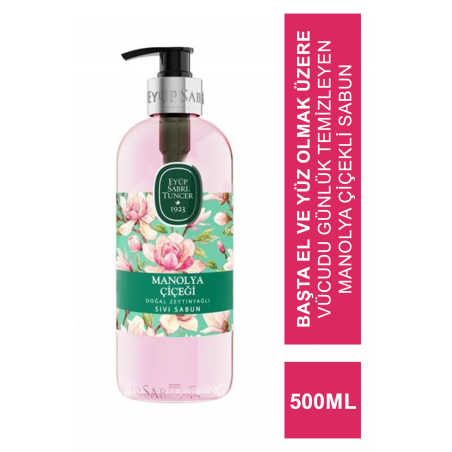Eyüp Sabri Tuncer Manolya Çiçeği Sıvı Sabun 500 ml
