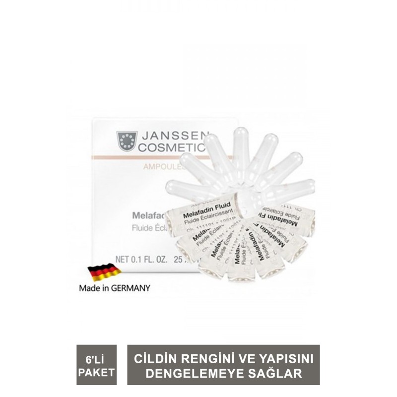 Janssen Melafadin Leke Ampul 6'li Paket