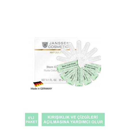 Janssen Stem Cell Fluid Kök Hücre Anti-Age Ampul 6'li Paket