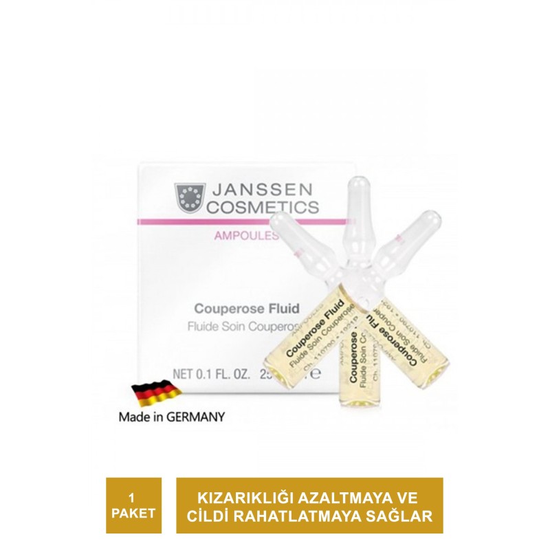 Janssen Couperose Fluid Kızarıklık Ve Hassas Cilt Ampul 1 Paket