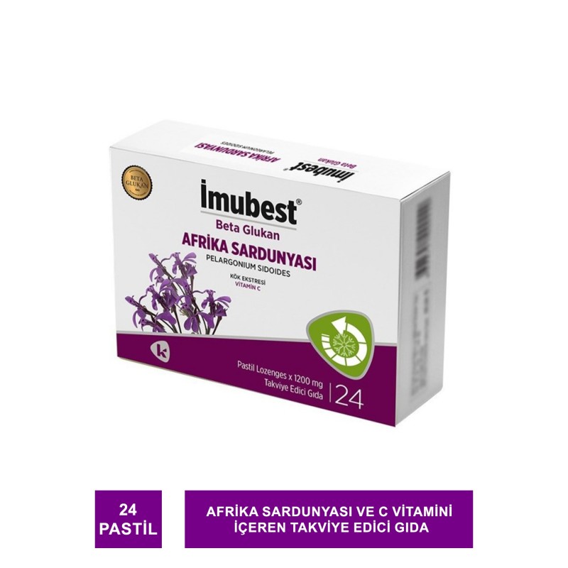 Afrika Sardunyası ve C vitamini içeren takviye edici gıda
